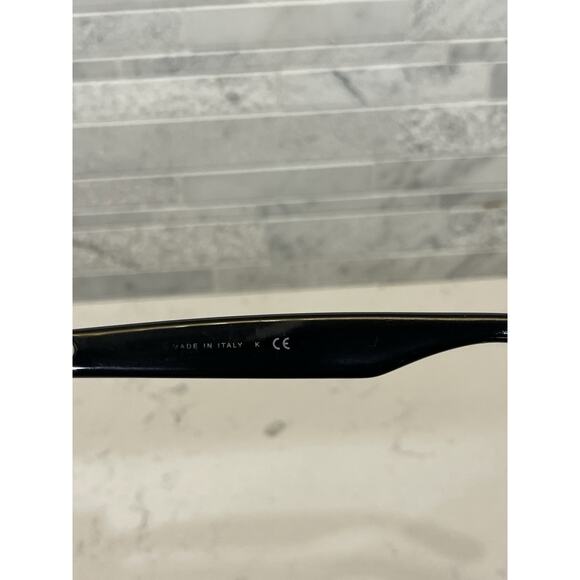 Rayban Shiny Black Wayfarer Men’s Sunglasses *FRAMES ONLY* 15+ Year Old Pair - Picture 3 of 6